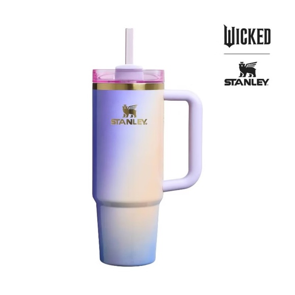 Stanley x Wicked  30oz FlowState Quencher Elphaba Glinda For Good Bundle - Picture 2 of 12